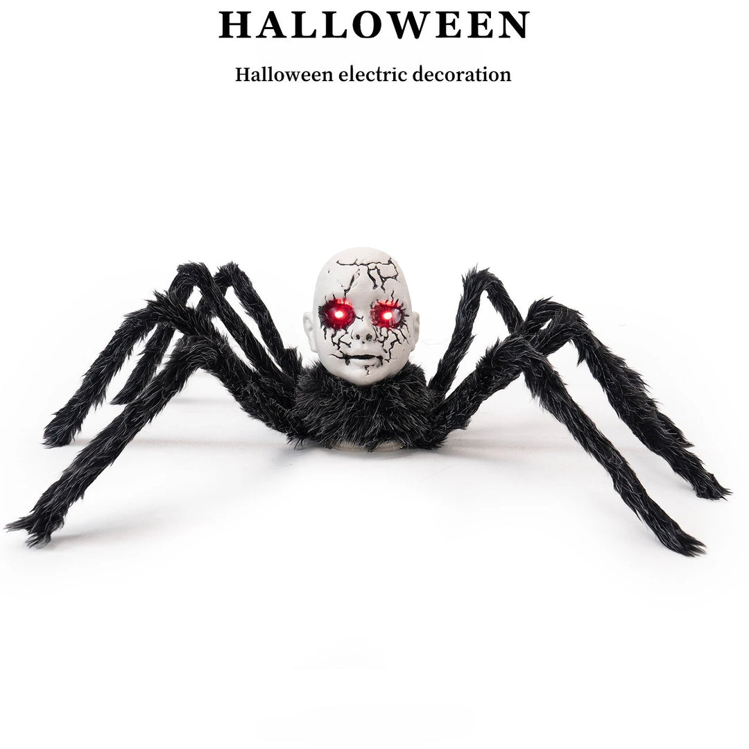 Creepy Doll-Face Walking Spider
