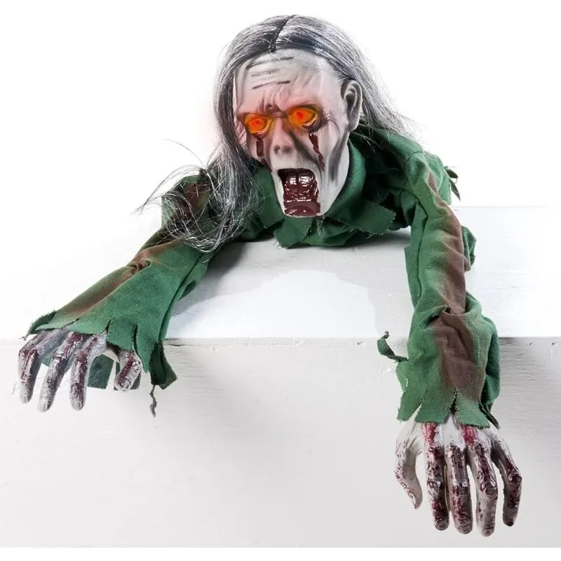 Voice-Controlled Crawling Zombie